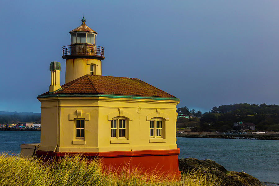 The Small Coquille River Lighthouse Photograph by Garry Gay