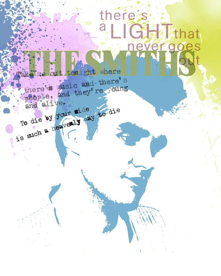 The Smiths Painting by Art Popop