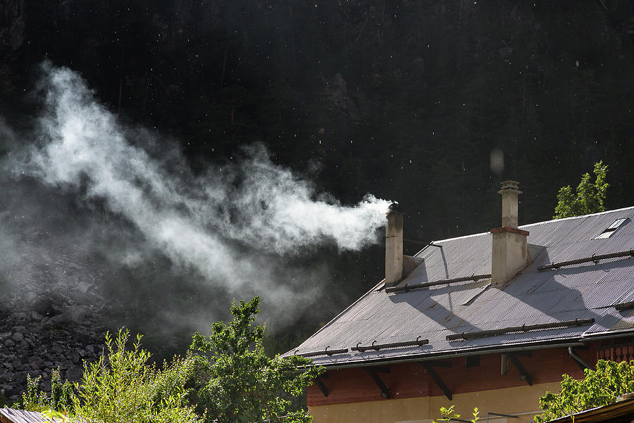 The smoking chimney Photograph by Paul MAURICE