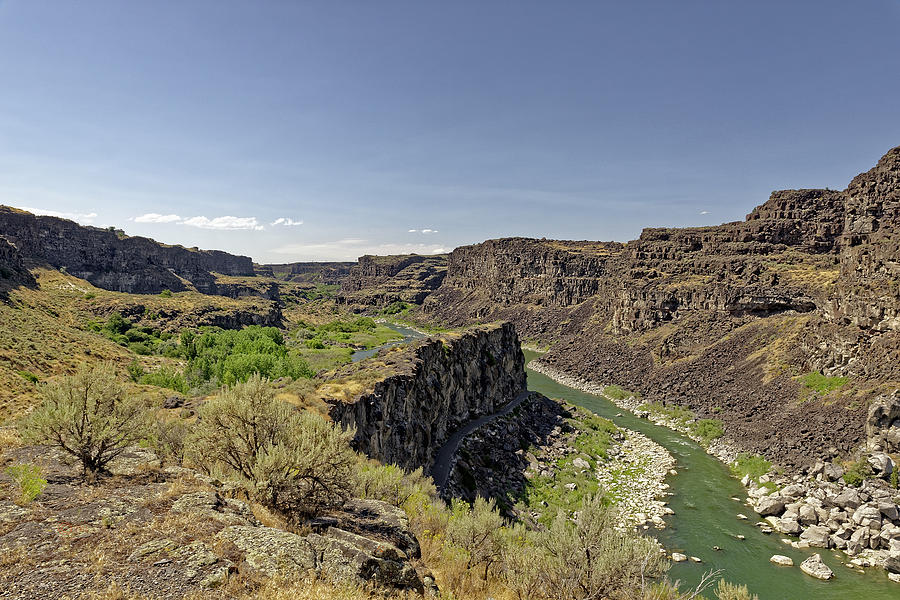 The Snake River Canyon Photograph by Jim Thompson
