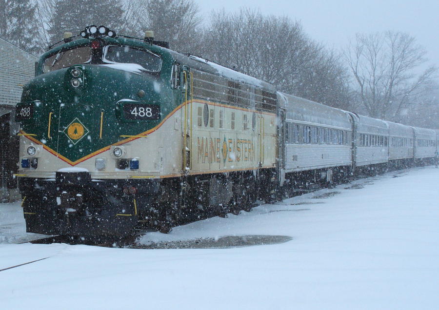 The Snow Train Photograph by Doug Mills