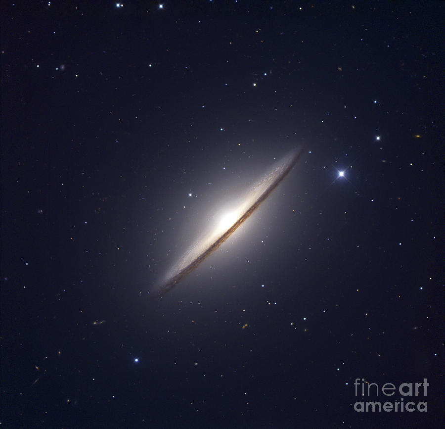 Space Photograph - The Sombrero Galaxy by Robert Gendler
