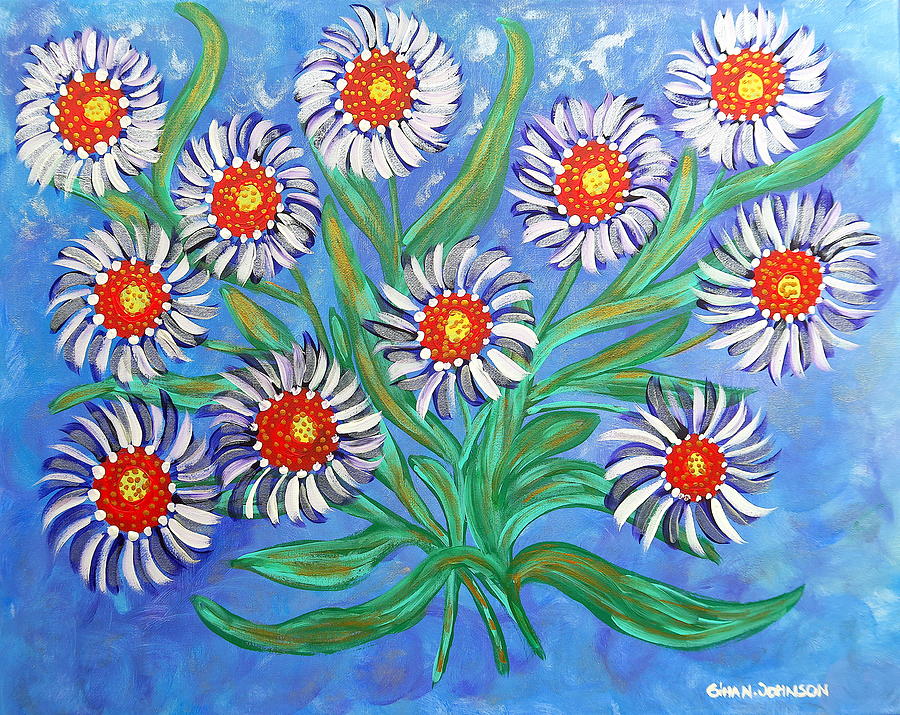 The song of love Painting by Gina Nicolae Johnson Pixels