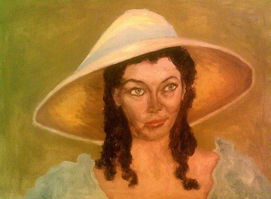 The Southern Belle Is Not Happy Painting by Peter Gartner