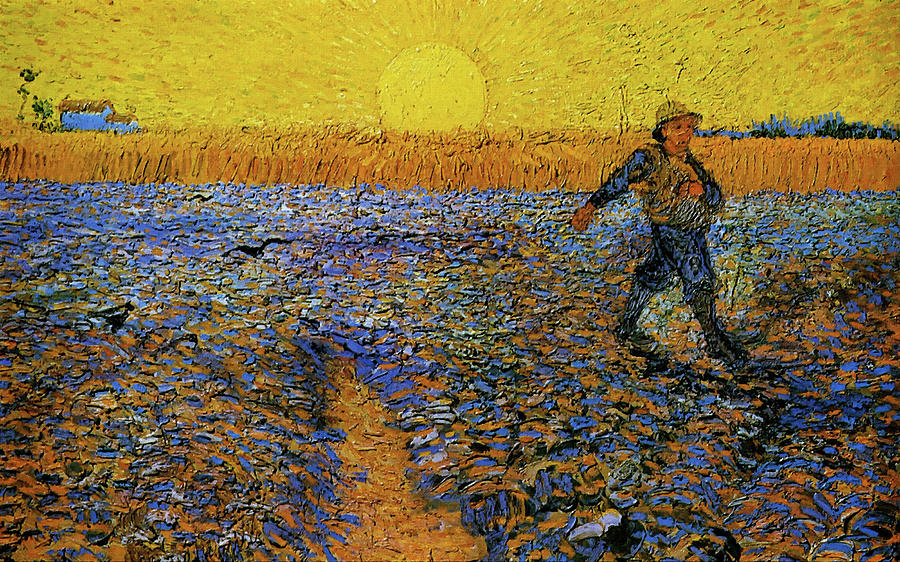 Pouch, The Sower, Vincent van Gogh