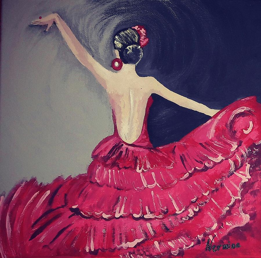 The Spanish Dance Painting