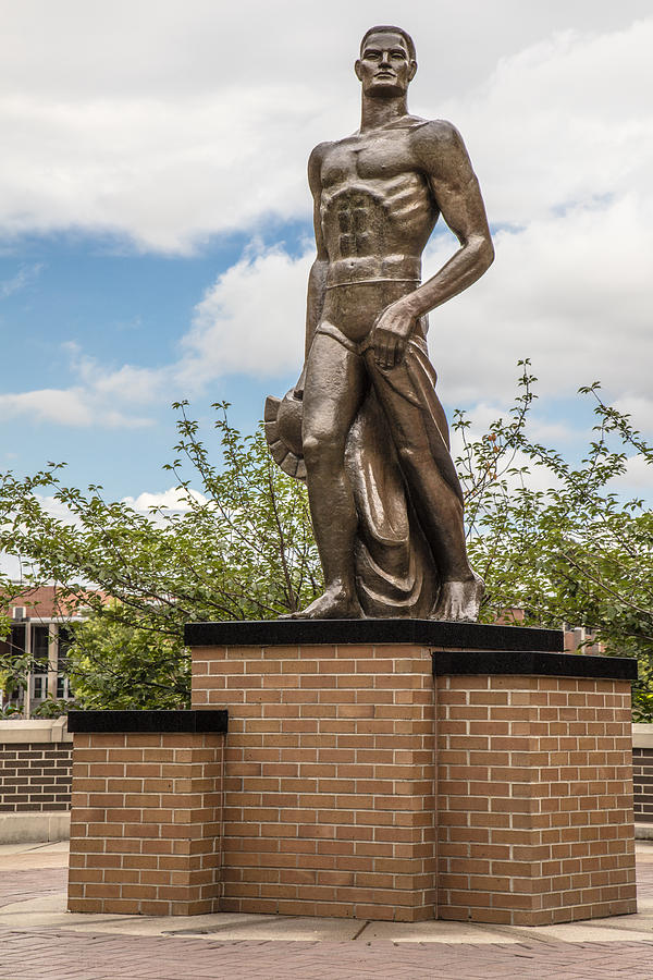 The Spartan Statue - Michigan State University Photograph by John McGraw