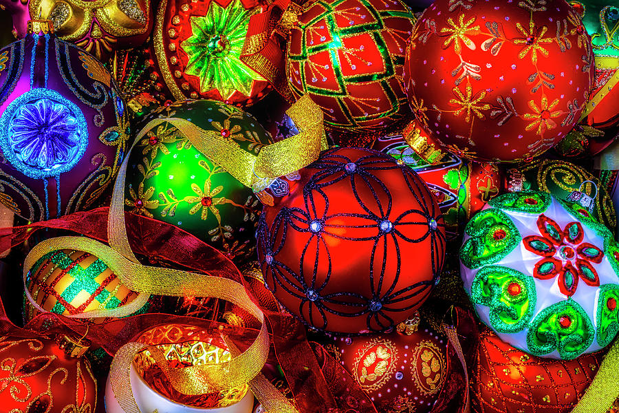The Special Ornaments Of Christmas Photograph by Garry Gay