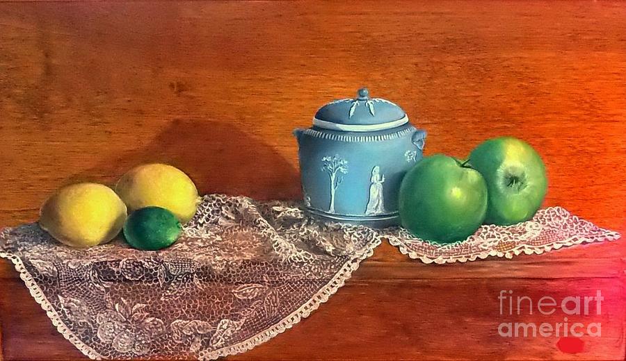 Still Life Painting - The Spice Jar by Patricia Lang Still Life Painting - The Spice Jar by Patricia Lang
