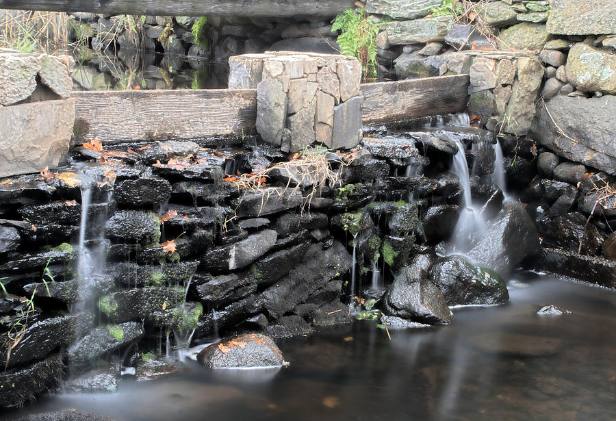 Stream Photograph - The Spillway by Mark Wiley Stream Photograph - The Spillway by Mark Wiley