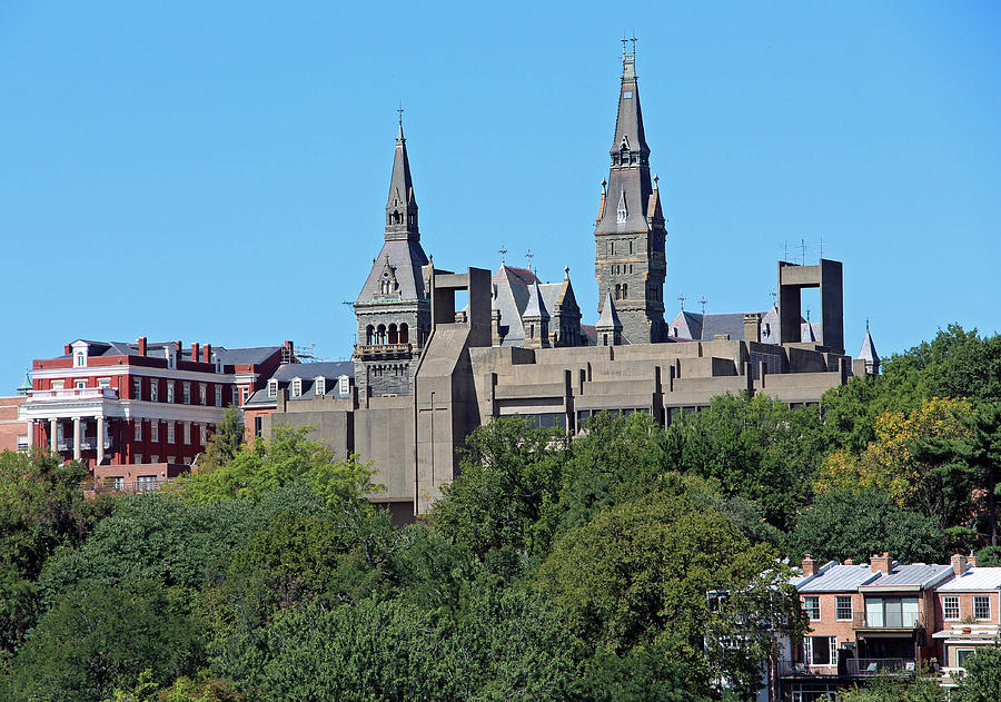 The Spires of Georgetown University Photograph by Cora Wandel