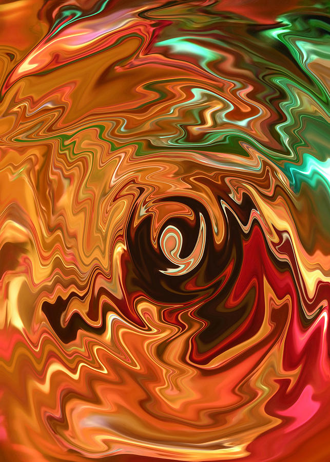 Abstract Photograph - The Spirit of Christmas - Abstract Art by Carol Groenen