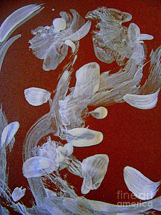 The Spirit of Flowers Painting by Nancy Kane Chapman