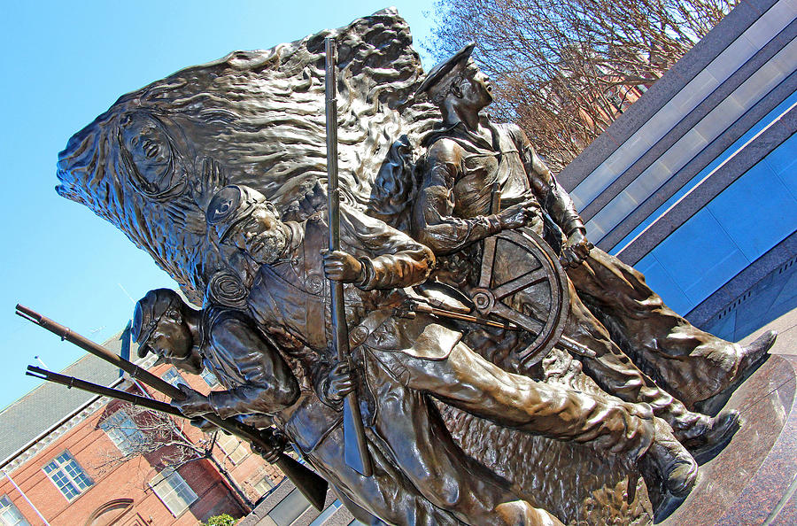 Louisville Photograph - The Spirit Of Freedom -- The African American Civil War Memorial by Cora Wandel