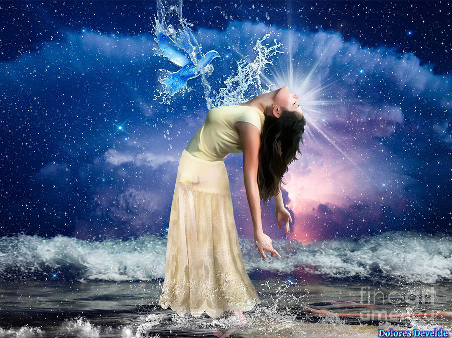 The Spirit of Truth Digital Art by Dolores Develde