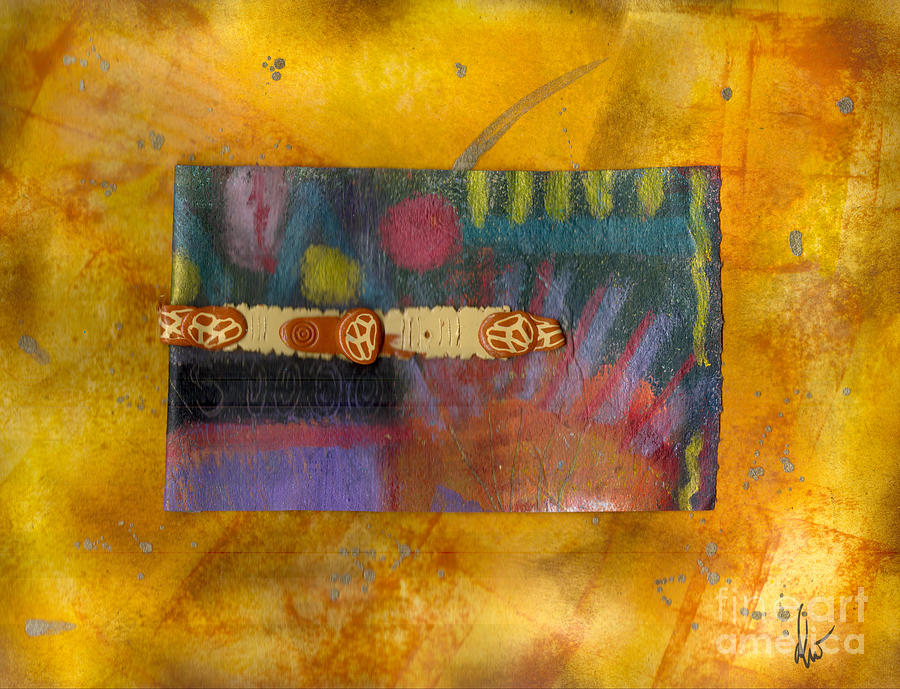 The Spotted Road Mixed Media by Angela L Walker