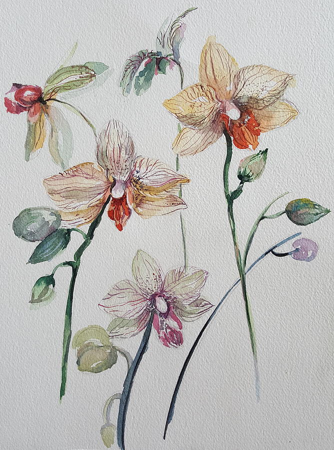 Spring Flowers #1 Painting by Rita Fetisov
