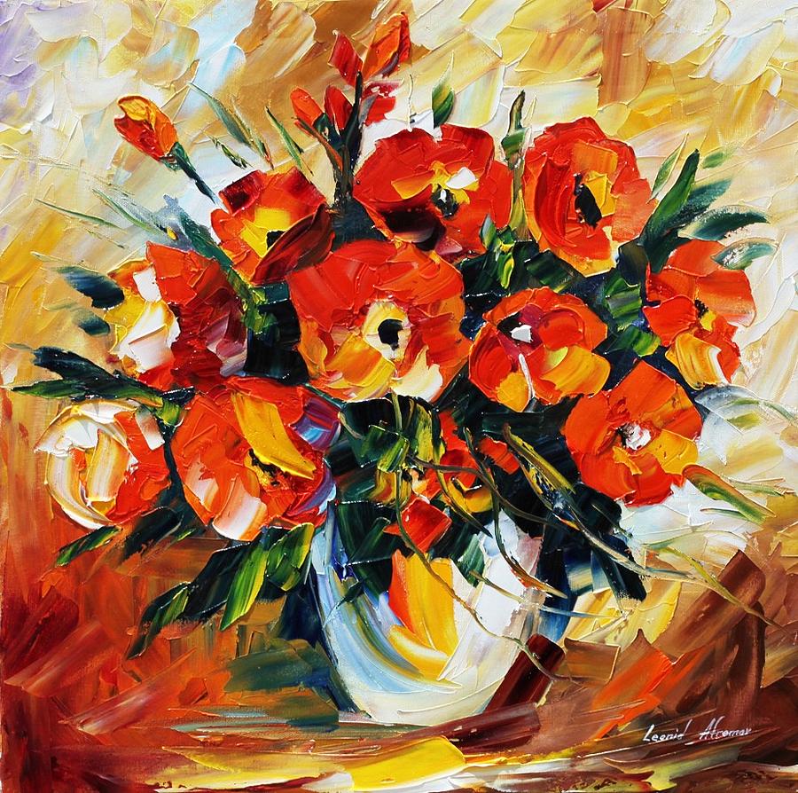 The Spring Is Here Painting by Leonid Afremov | Fine Art America