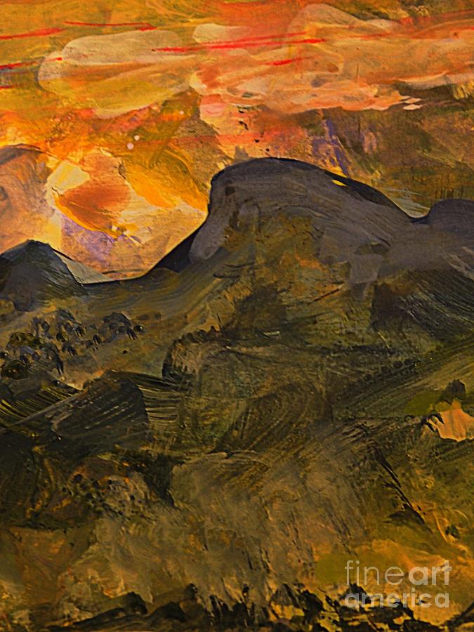 The Sprit of the Mountain Digital Art by Nancy Kane Chapman