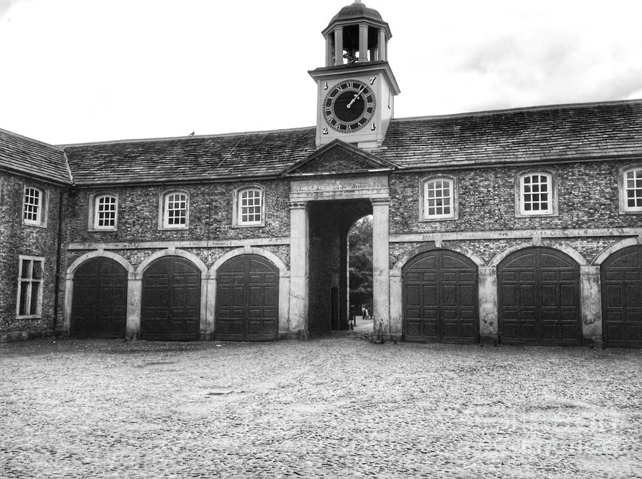 The Stables BW Photograph by Joan-Violet Stretch