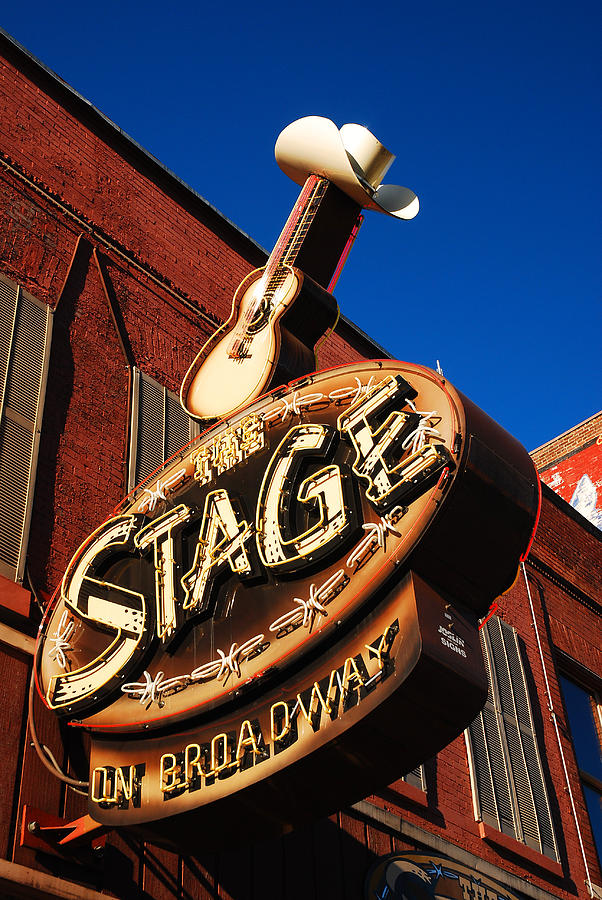 The Stage on Broadway Photograph by James Kirkikis