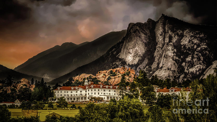 The Stanley Hotel Photograph by David Meznarich