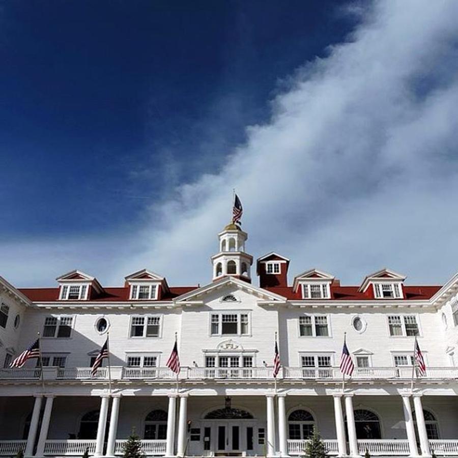 Winter Photograph - The Stanley Hotel In Estes Park by Connor Beekman