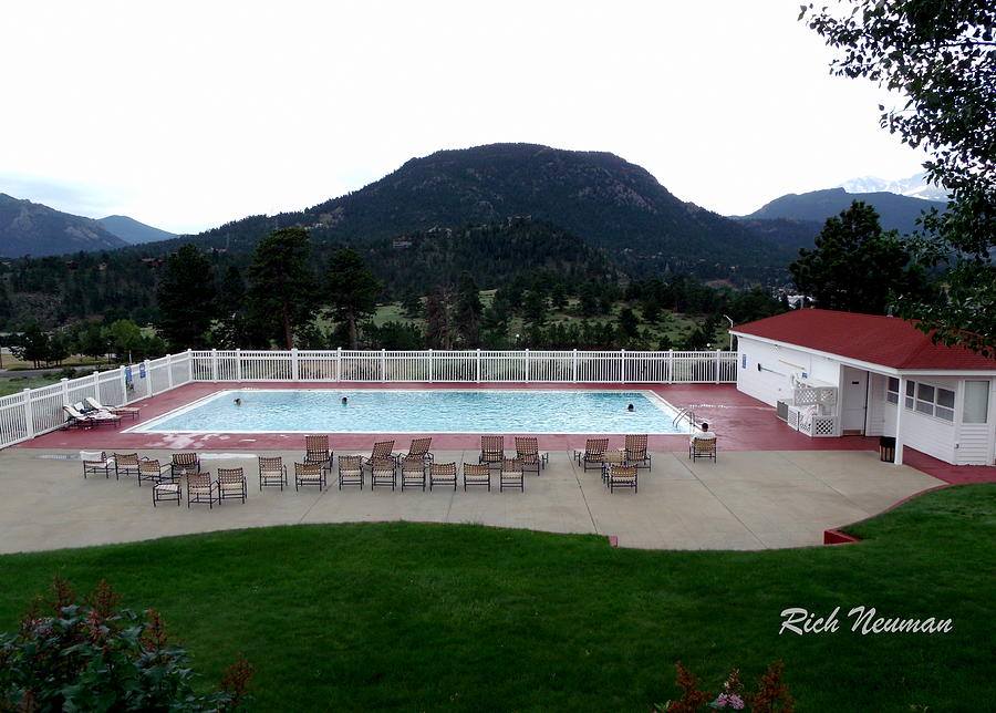 The Stanley Hotel Pool Photograph by Rich Neuman