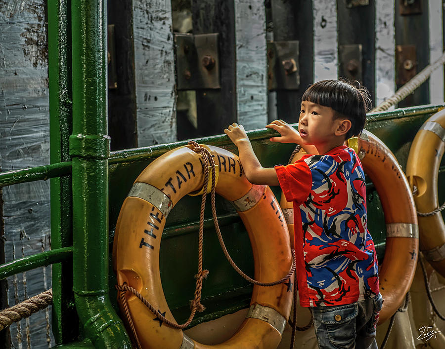 The Star Ferry Ride Photograph by Endre Balogh