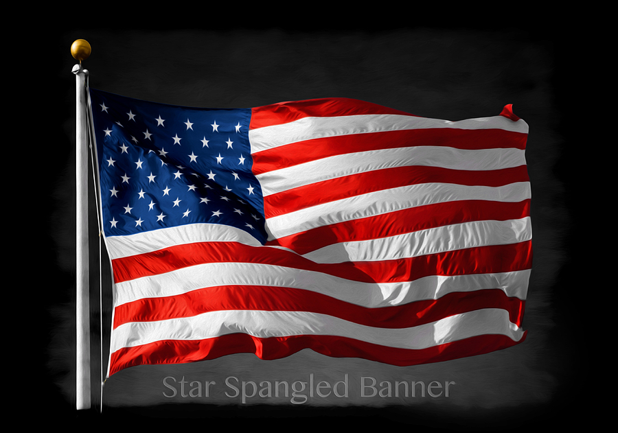 The Star Spangled Banner Photograph by Steven Michael