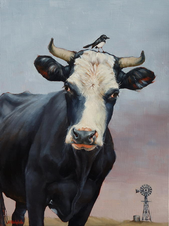 The Stare Painting by Margaret Stockdale