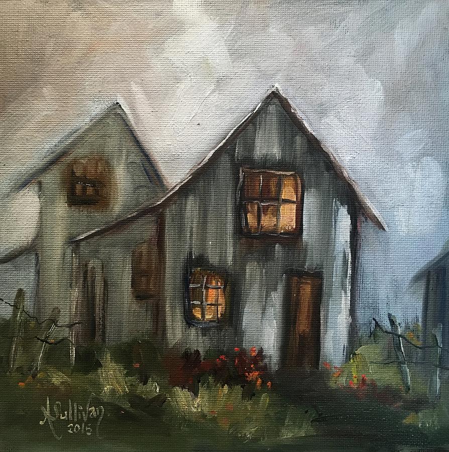 Landscape Painting - The Start Of A Good Day by Angela Sullivan Landscape Painting - The Start Of A Good Day by Angela Sullivan