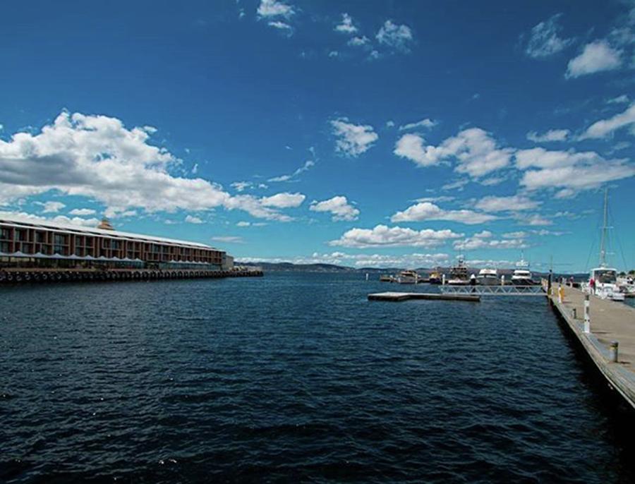 Boat Photograph - The Start Of Our Road Trip. #hobart by Freddie Tay