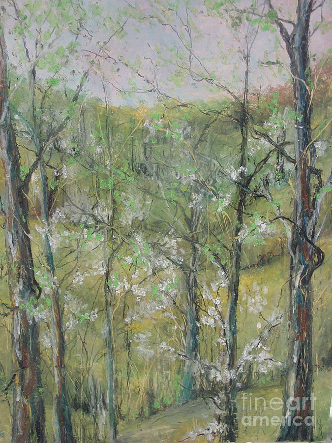 The Start of Spring at Calico Painting by Robin Miller-Bookhout
