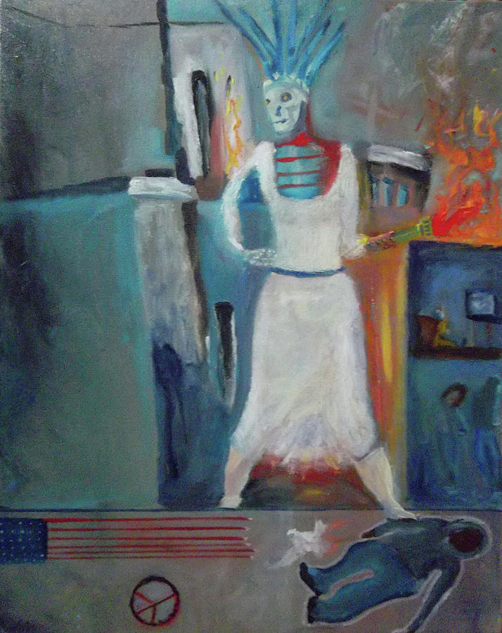 The State of Liberty Painting by Susan Esbensen