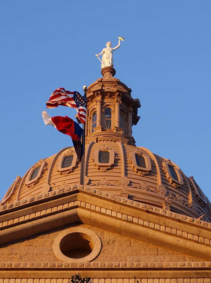 Austin Photograph - The State of Texas Capital II by James Granberry