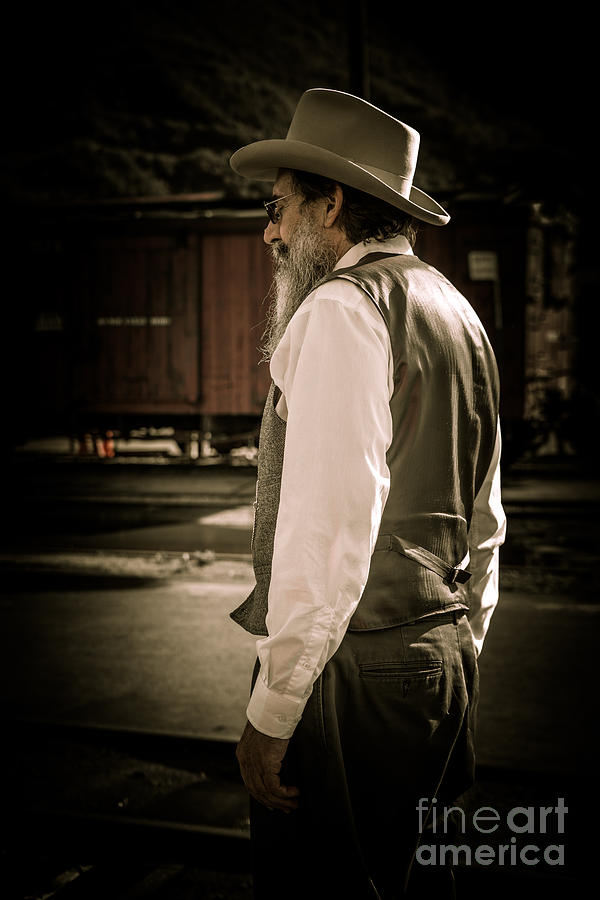 The Station Master Photograph by Lynn Sprowl