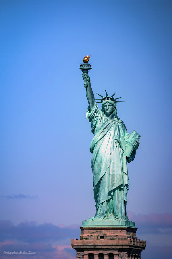 The Statue of Liberty Photograph by LeeAnn McLaneGoetz McLaneGoetzStudioLLCcom
