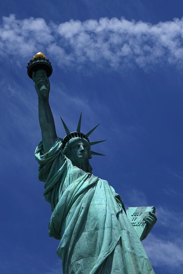 Statue Of Liberty Photograph - The Statue of Liberty New York City by Toby McGuire