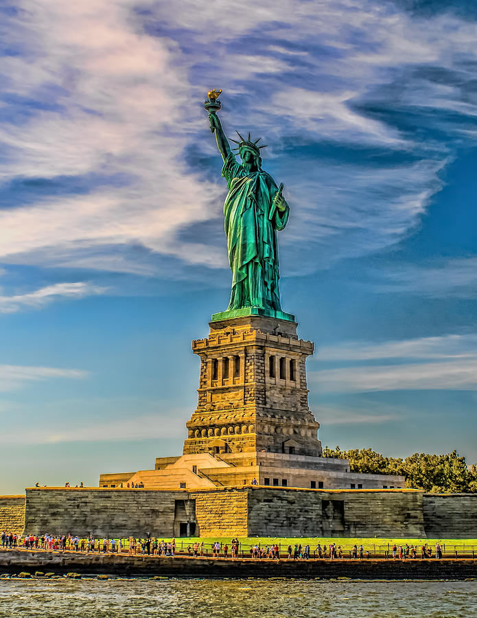 The Statue of Liberty Photograph by Nick Zelinsky Jr