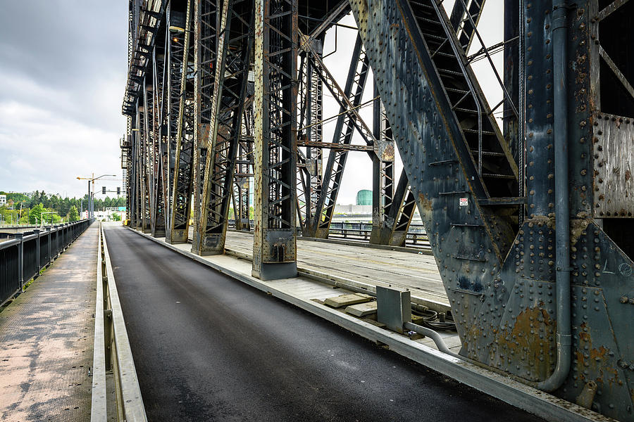 The Steel Bridge Photograph by Michael Scott