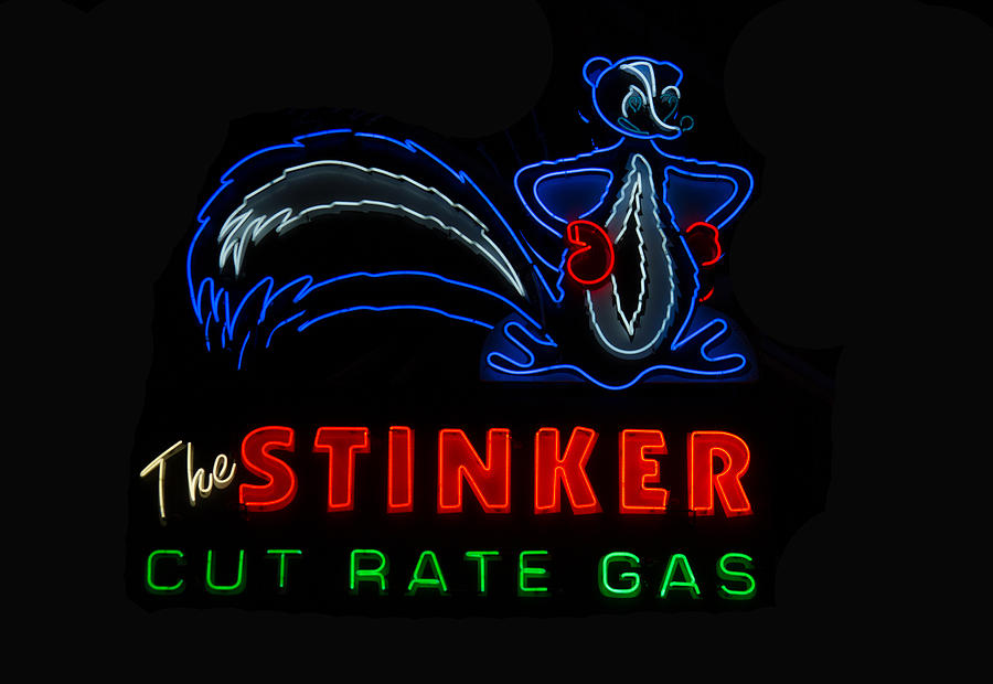 The Stinker Neon Sign Photograph by Nick Gray | Fine Art America
