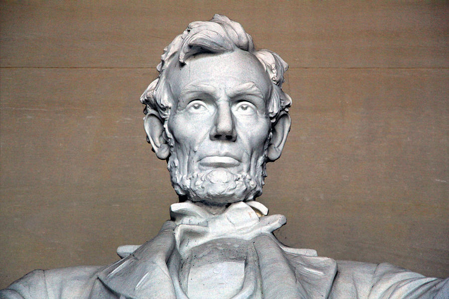 The Stone Face Of Abraham Lincoln Photograph by Cora Wandel