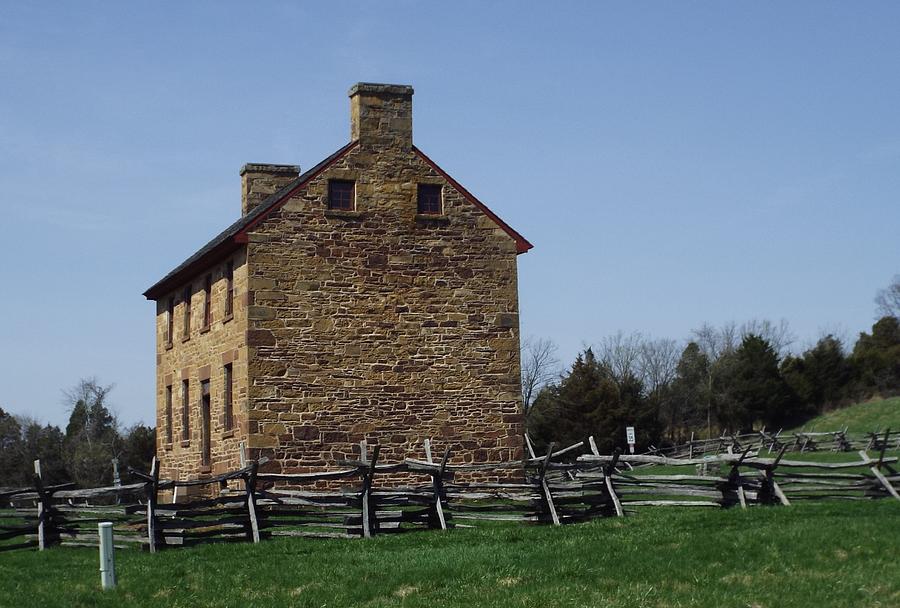 The Stone House at Manassas Photograph by Charles Ray