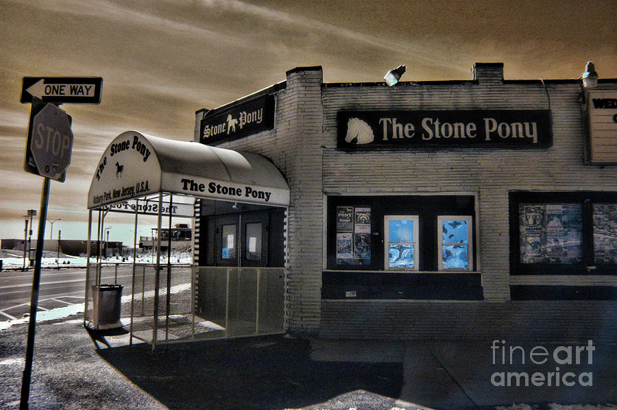 The Stone Pony in Infared Photograph by Paul Ward