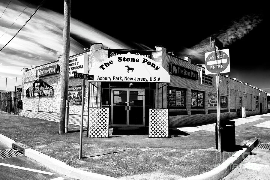 Bruce Springsteen Photograph - The Stone Pony in Asbury Park by John Rizzuto