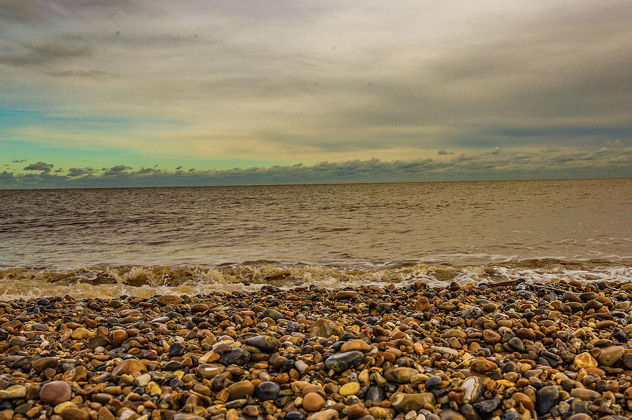 The stoney beach Photograph by Ed James