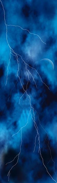 The Storm Digital Art by Julie Rodriguez Jones