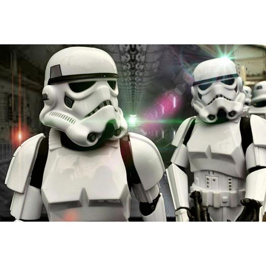 The Stormtroopers Begin To Gather At Photograph by Russell Hurst