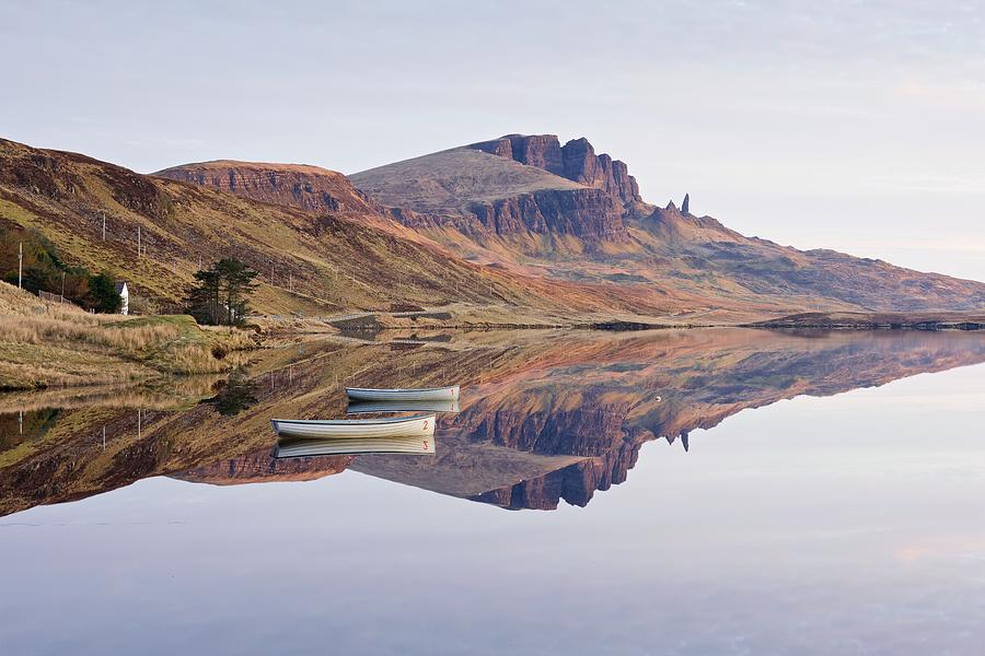 The Storr reflected Photograph by Stephen Taylor